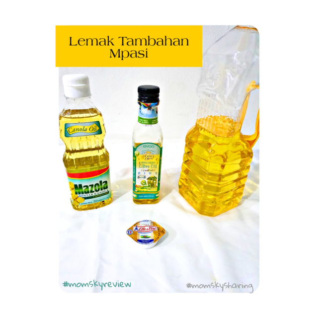 Berbagai Macam Lemak Tambahan untuk MPASI