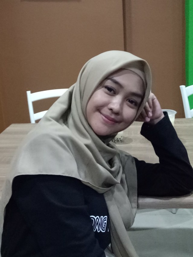 Ria Ricis ditemui di kawasan Bintaro, Tangerang Selatan, Sabtu (9/11). Foto: D.N Mustika Sari/kumparan 