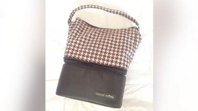 Review: Natural Moms Houndstooth, Cooler Bag Stylish