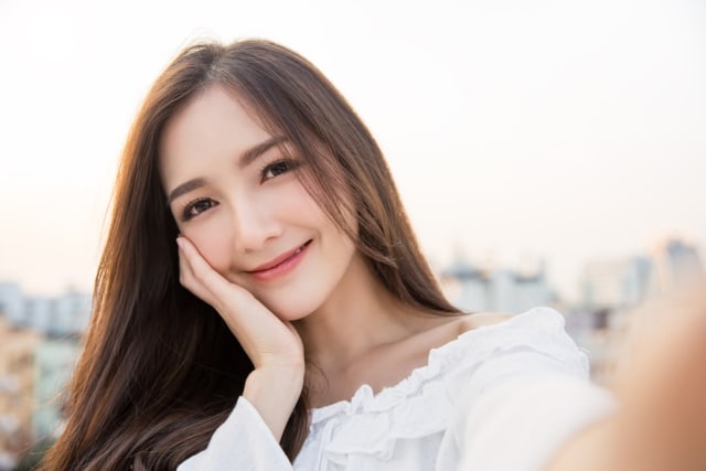 Ilustrasi tersenyum Foto: Shutterstock