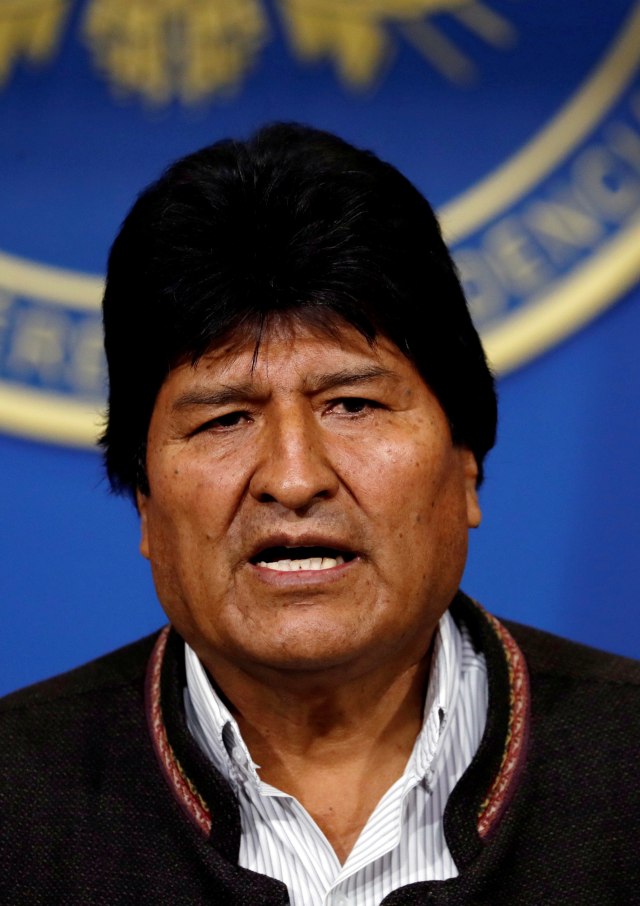Presiden Bolivia, Evo Morales. Foto: REUTERS/Carlos Garcia Rawlins