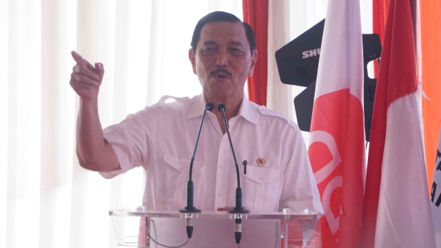 Menko Kemaritiman dan Investasi Luhut Binsar Panjaitan. Foto: Irfan Adi Saputra/kumparan