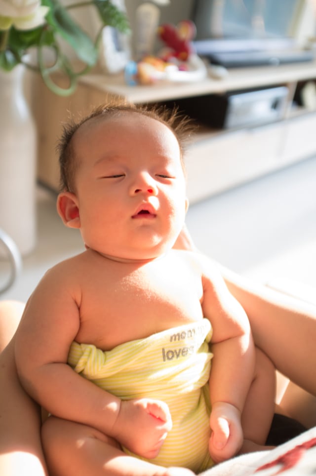Menjemur Bayi Foto: Shutterstock