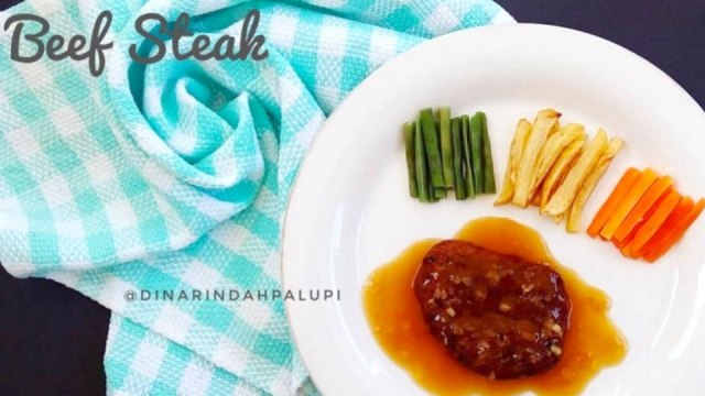 Resep MPASI Beef Steak (12M+)