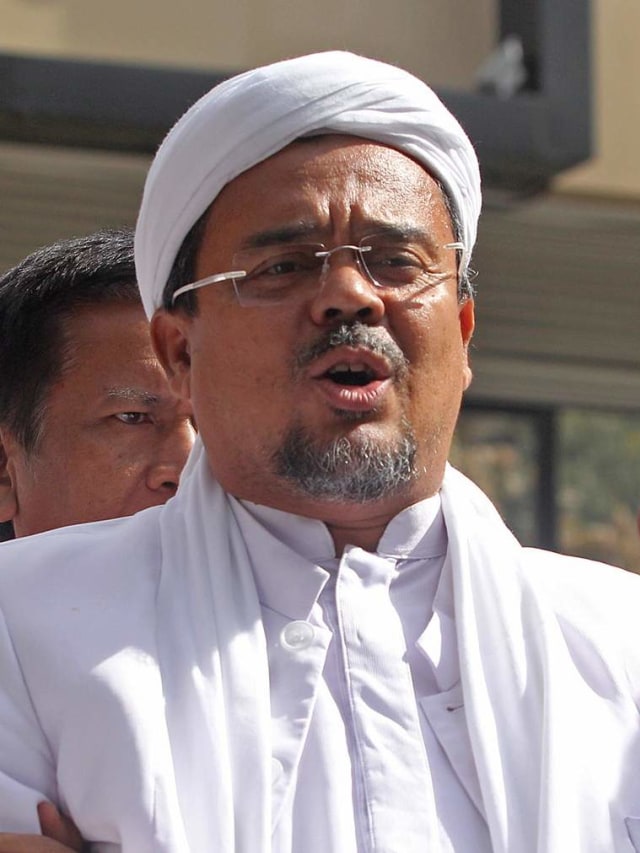 Rizieq Shihab. Foto: Adeng Bustomi/Antara