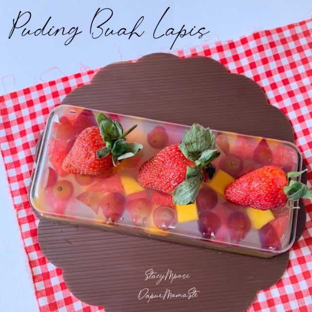 ? Puding Buah Lapis ?