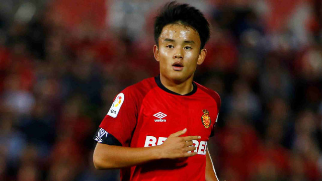 Takefusa Kubo, pemain Real Mallorca. Foto: REUTERS/Javier Barbancho