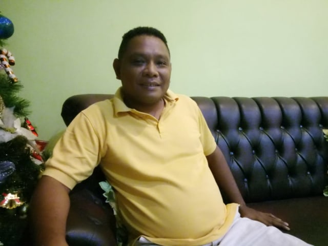 Ketua DPD Partai Golkar Papua Barat, Mozes Rudy Timisela, foto : Adrian Kairupan