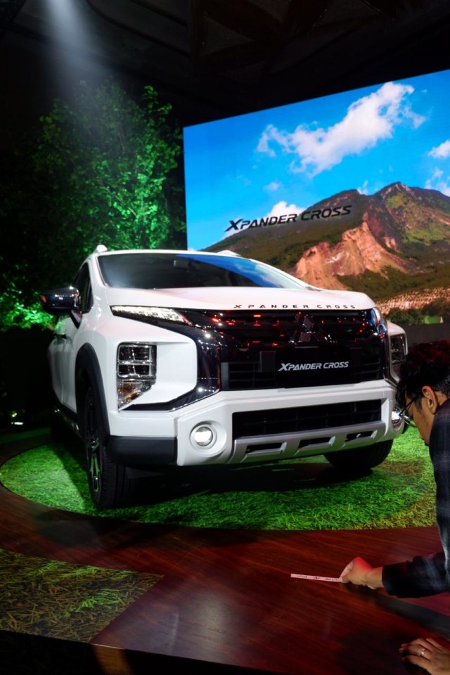 Mitsubishi Xpander Cross resmi meluncur di Indonesia, perdana di Dunia. Foto:  Aditya Pratama Niagara / kumparanOTO