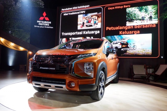 Mitsubishi Xpander Cross resmi meluncur di Indonesia, perdana di Dunia. Foto: Aditya Pratama Niagara / kumparanOTO