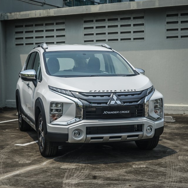 Tampilan eksterior Mitsubishi Xpander Cross Foto: Muhammad Ikbal
