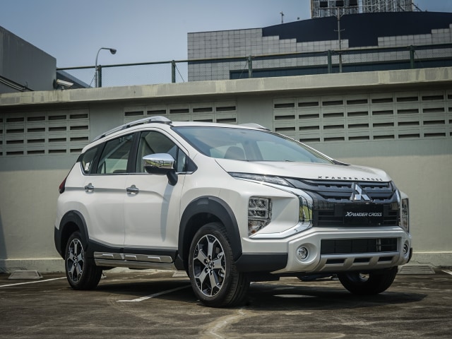 Tampilan eksterior Mitsubishi Xpander Cross Foto: Muhammad Ikbal