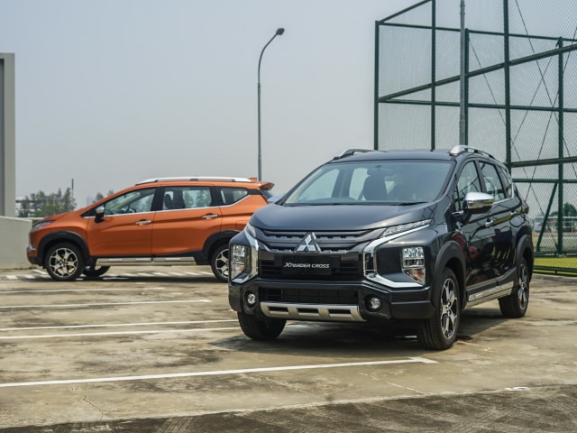 Tampilan samping Mitsubishi Xpander Cross Foto: Muhammad Ikbal