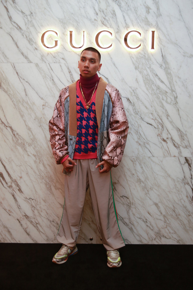Rayi Putra - Gucci Foto: Dok. Gucci Indonesia
