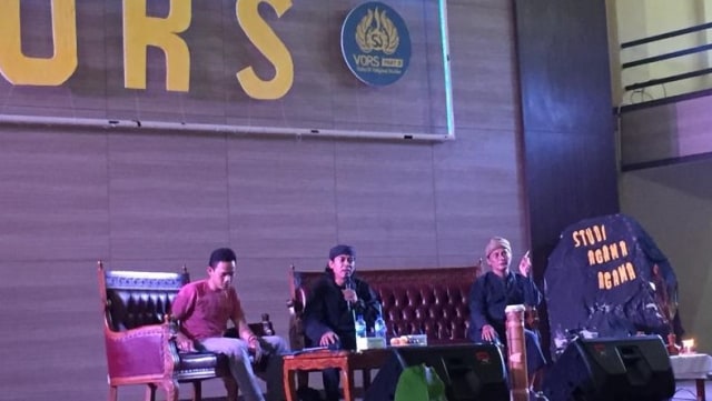 'Ngaji Budaya' di Kampus UIN Sunan Gunungdjati Bandung, Senin (11/11). (Foto: Ninis)