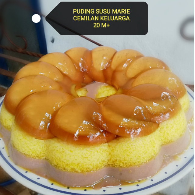 Puding Susu Marie: Camilan Keluarga (20 M+)