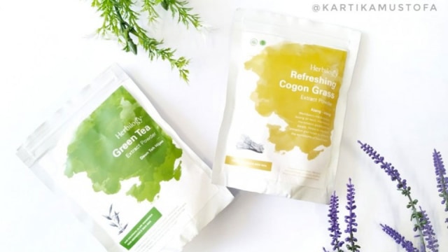 Review Herbilogy Green Tea & Cogon Grass