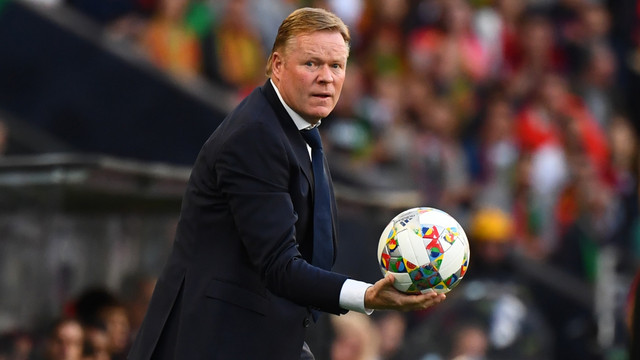 Ronald Koeman buka peluang latih Barcelona. Foto: AFP/Gabriel Bouys