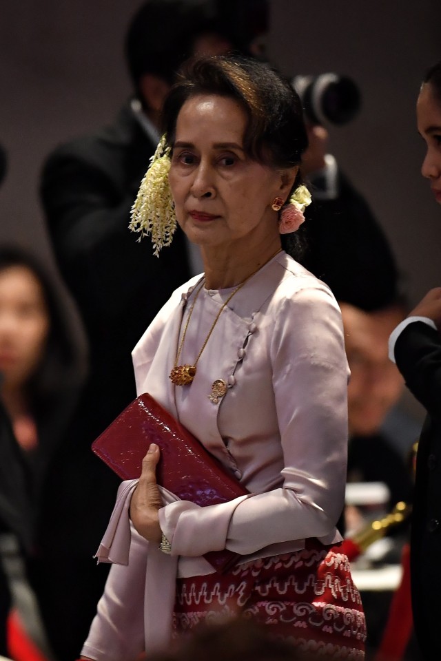 Presiden Myanmar Aung San Suu Kyi. Foto: AFP