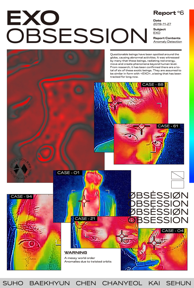 Album EXO, 'Obsession'. Foto: exo-smtown.com
