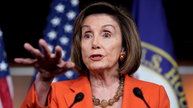 Ketua DPR Amerika Seikat, Nancy Pelosi.  Foto: REUTERS / Joshua Roberts