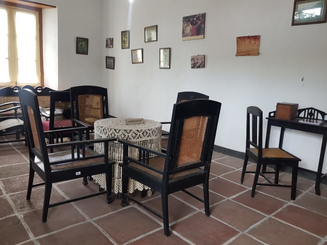 Ruang Depan Rumah Pengasingan Bung Hatta  di Banda Neira, (Dok. Lentera Maluku)