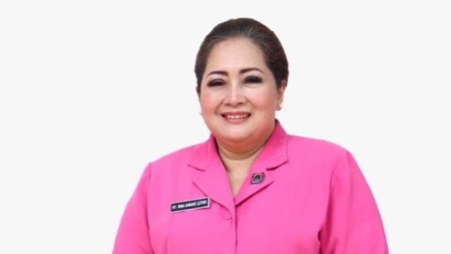 Istri Wakapolda Jawa Tengah Brogjen Pol Ahmad Lutfi, Nurina Mulki Wati Lutfi, meninggal dunia.
 Foto: Dok. Polda Jateng