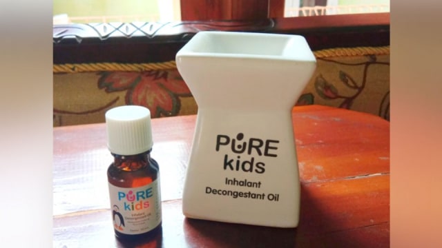 Review Inhalant Decongestant Oil Pure Kids
