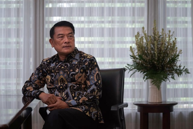 Kepala Staf Kepresidenan, Jenderal TNI Dr. H. Moeldoko, S.I.P. Foto: Jamal Ramadhan/kumparan
