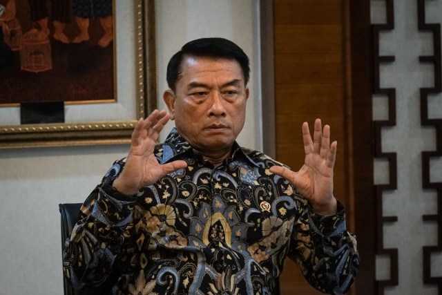 Kepala Staf Kepresidenan, Jenderal TNI Dr. H. Moeldoko, S.I.P. Foto: Jamal Ramadhan/kumparan