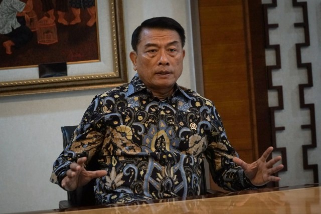 Kepala Staf Kepresidenan, Jenderal TNI Dr. H. Moeldoko, S.I.P. Foto: Jamal Ramadhan/kumparan