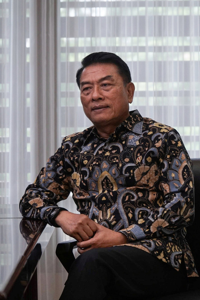 Kepala Staf Kepresidenan, Jenderal TNI Dr. H. Moeldoko, S.I.P. Foto: Jamal Ramadhan/kumparan
