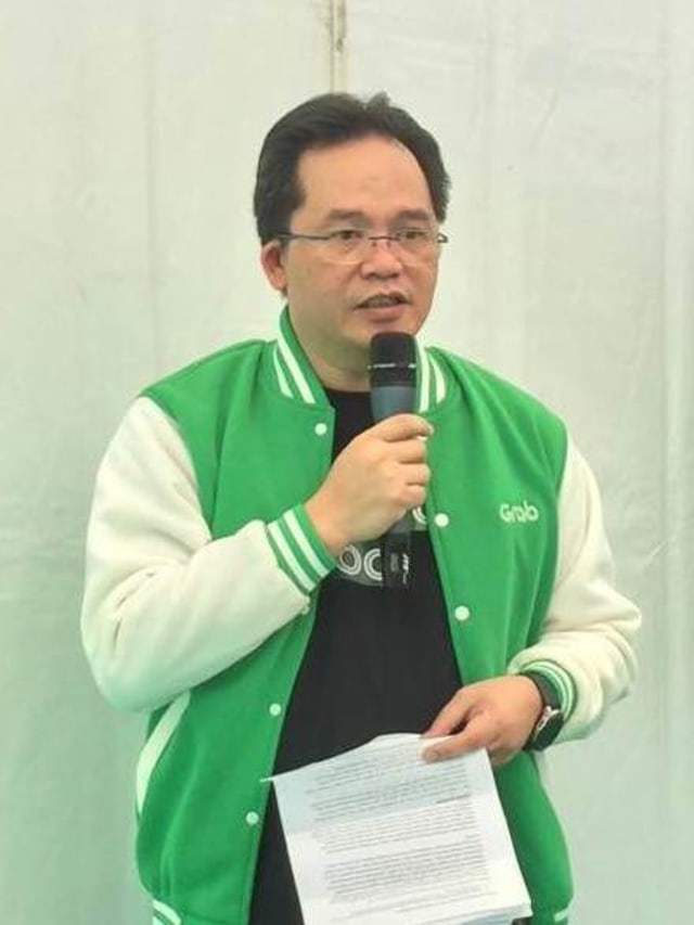 Head of Public Affairs of Grab Indonesia, Tri Sukma Anrelanno. Foto: Andesta Herli Wijaya/kumparan