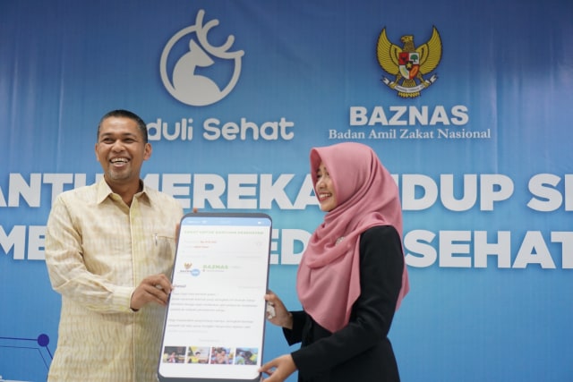 com-Pedulisehat.id berkolaborasi bersama BAZNAS. Foto: Dok. Pedulisehat.id