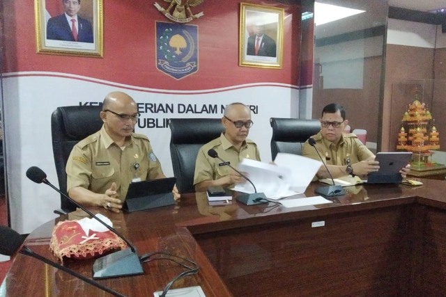 Konpers hasil investigasi keberadaan desa fiktif di Kemendagri. Foto: Ulfa Rahayu/kumparan