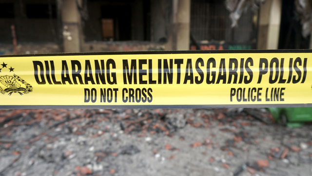 Ilustrasi Garis Polisi. Foto: Iqbal Firdaus/kumparan