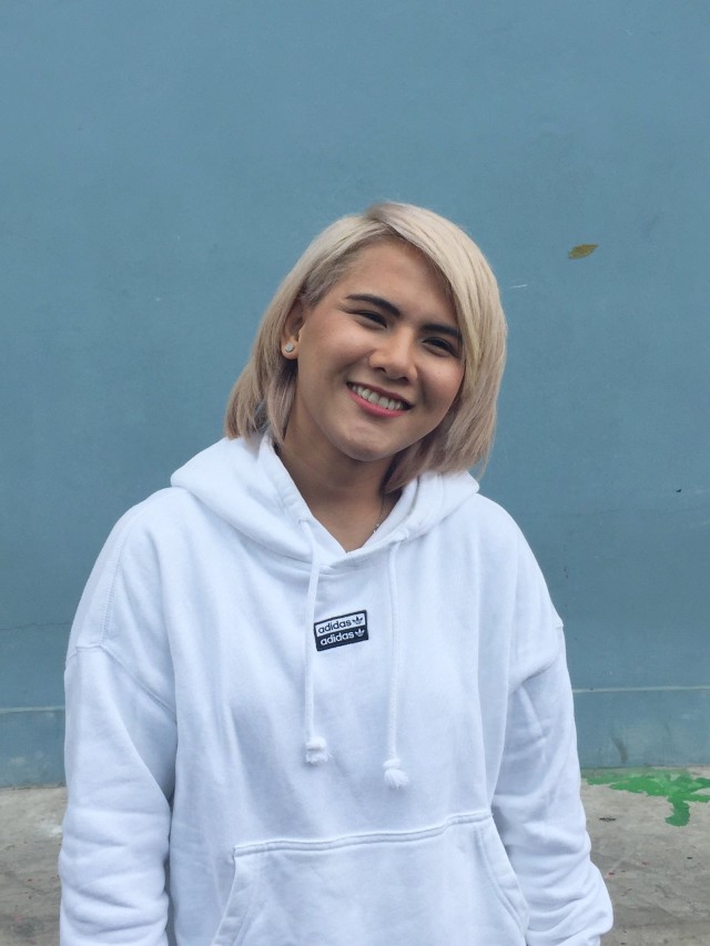 Evelyn Nada Anjani saat ditemui di kawasan Tendean, Jakarta Selatan, Senin (19/11). Foto: Alfadillah/kumparan.