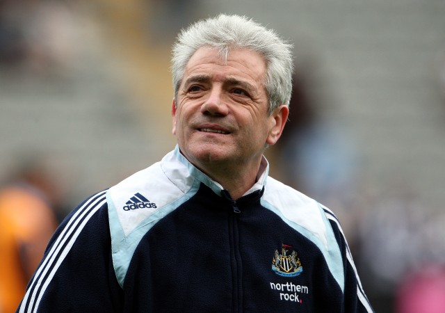 Legenda Inggris Kevin Keegan saat melatih Newcastle United. Foto: AFP/ANDREW YATES