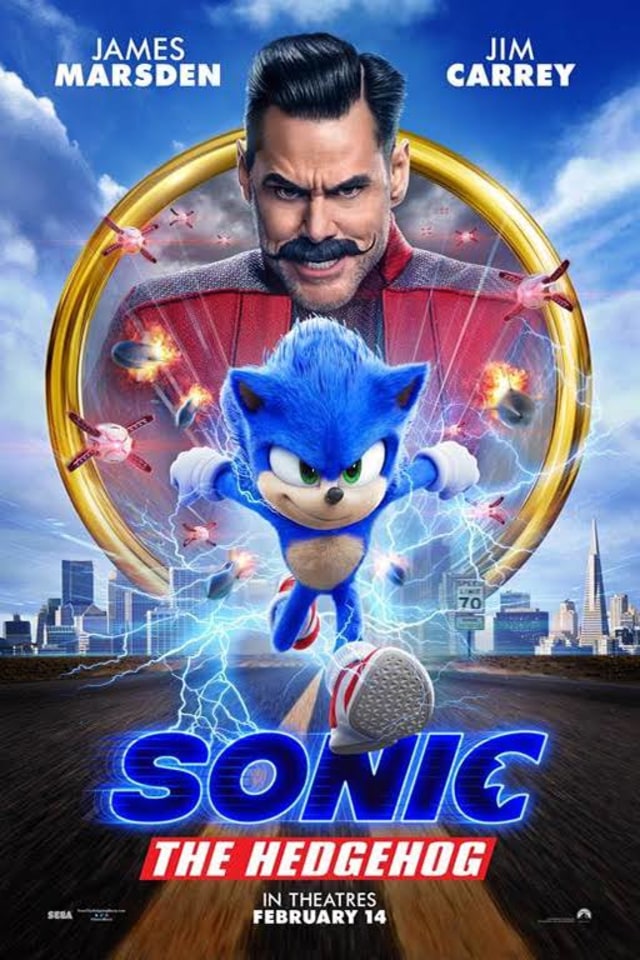 Poster Sonic The Hedgehog (Foto: Paramount Pictures)