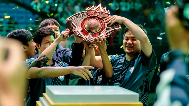 EVOS Esports juara dunia Mobile Legends M1 di Kuala Lumpur, Malaysia. Foto: Moonton