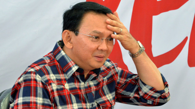 Mantan Gubernur DKI Jakarta, Basuki Tjahaja Purnama alias BTP pada 16 November 2016. Foto: AFP/BAY ISMOYO