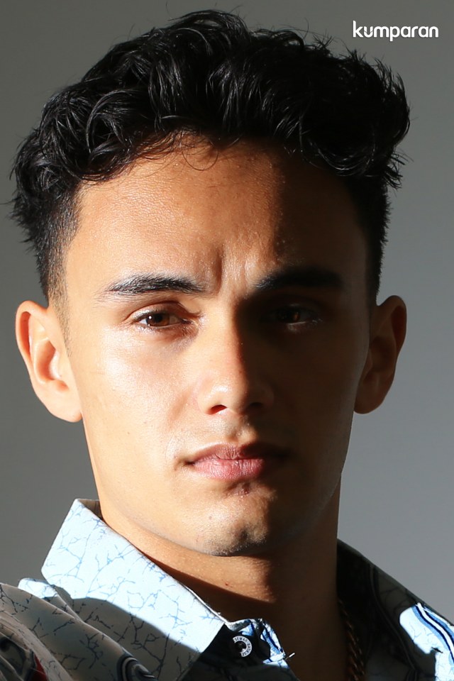 Luis Leeds saat melakukan sesi foto di kumparan. Foto: Aditia Noviansyah/kumparan