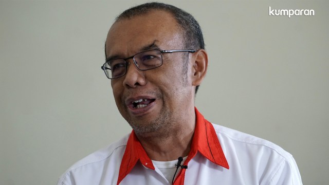 Sesmenpora Gatot S. Dewa Broto saat wawancara eksklusif di kumparan. Foto: Aditia Noviansyah/kumparan
