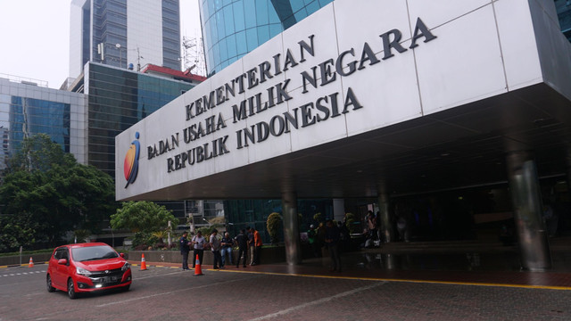 Ilustrasi Gedung Kementerian BUMN. Foto: Fanny Kusumawardhani/kumparan