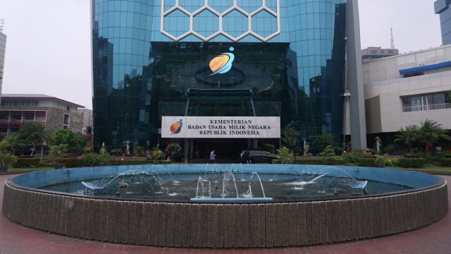 Ilustrasi Gedung Kementerian BUMN. Foto: Fanny Kusumawardhani/kumparan