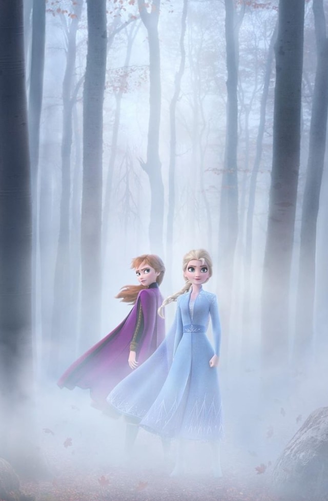 Anna dan Elsa dalam film Frozen 2. Foto: Instagram/@disneyfrozen