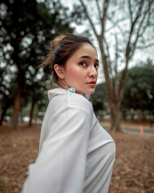 Foto Marshanda hasil bidikan kamera Cecep Reza yang diunggahnya di media sosial Instagram. Foto: Instagram/@cecepreza_