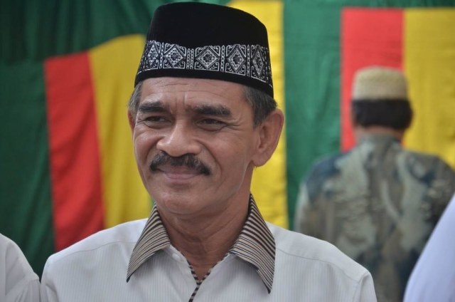 Bupati Aceh Utara H. Muhammad Thaib akrab disapa Cek Mad 