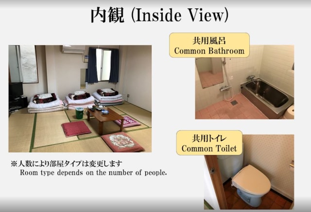 Fasilitas kamar nomor 8 di Asahi Ryokan Foto: Dok. Asahi Ryokan 