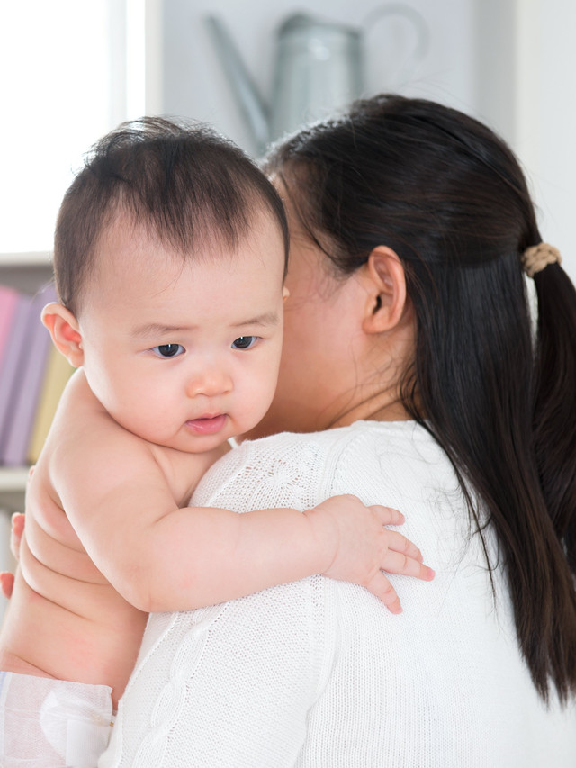 Ilustrasi bayi cegukan. Foto: Shutter Stock
